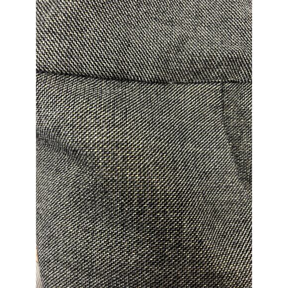 J. Crew Grey Virgin Wool & Metallic Box Pleat Pencil Skirt with Pockets Size 10 - Picture 7 of 7